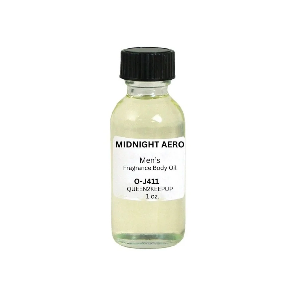 Midnight Aero Fresh Aromatic Citrus Men's Fragrance Oil 1 oz